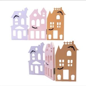 Target Pastel Halloween Fold-Out Houses